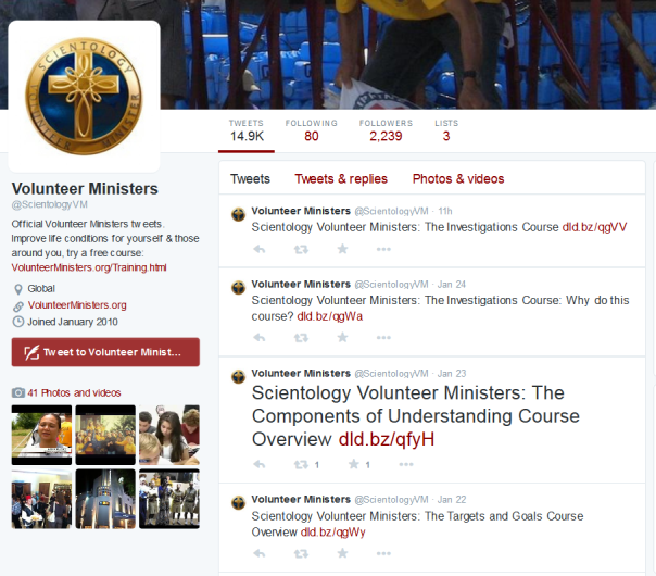 Volunteer Ministers (@ScientologyVM) - Twitter 2015-01-25 15-02-21